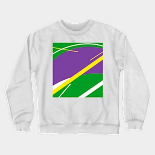 Mardi Gras abstract Crewneck Sweatshirt